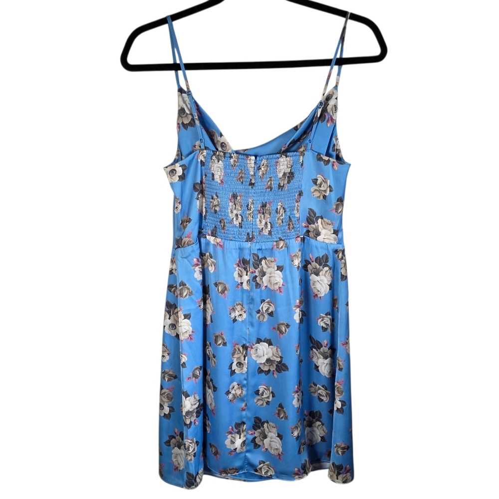 Sunday Best Spencer Dress Cowl Neck Mini Slip Floral Sz Medium - Picture 11 of 13
